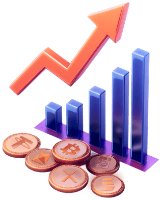 Interface de la plateforme Ample Croissélis dédiée au trading de cryptomonnaies, aperçu du produit